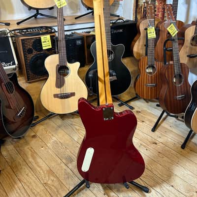 Fender Reverse Jaguar Pawn Shop series 2012 - Metallic Red image 5