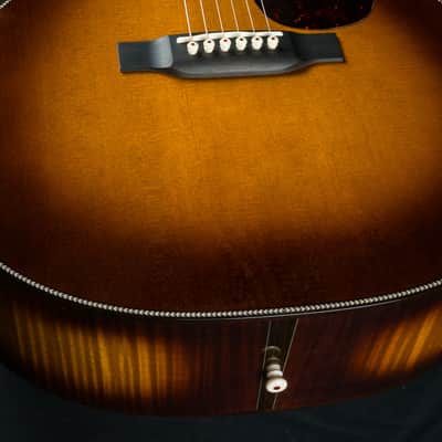 Martin GP Custom Flamed Maple and Sitka Spruce Full Body Ambertone Burst Grand Performance Used (2023) image 15