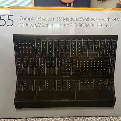 Behringer System 55 Complete Eurorack Modular Synthesizer 2021 - Present - Black image 8