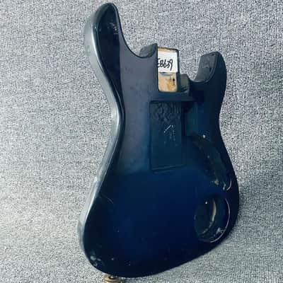 Blue Burst Mini Electric Guitar Basswood Body image 3