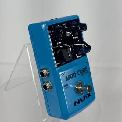 NuX Mod Core Deluxe Multi Effects Pedal 2010s - Blue image 2