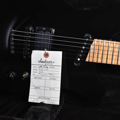 Jackson USA Custom Shop Phil Collins Signature Mike Shannon Masterbuilt #10 of 15 Black 2005 w/OHSC image 17