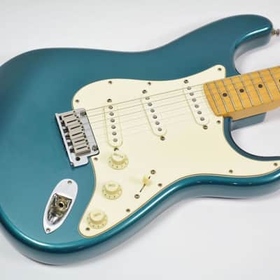 Fender USA American Standard Stratocaster Aqua Marine Metallic 1998 image 2