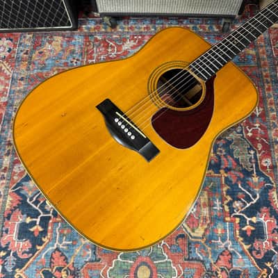 *Video* Yamaha FG500 Red Label Dreadnought Made in Japan - 1972 image 6