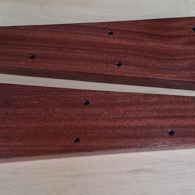 Roland Juno-106 Exotic African Sapele Replacement Wood Sides image 8