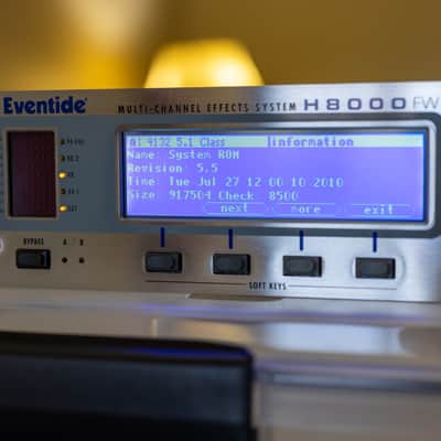 Eventide H8000FW 8-Channel Digital Effects Processor 2010s - Silver image 2