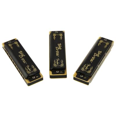Fender Blues DeVille Harmonicas - 7 Pack with Case image 3