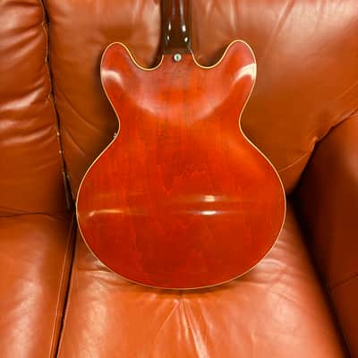 2018 Gibson Memphis '63 ES-335 Block with Varitone & Bigsby Sixties Cherry VOS image 11