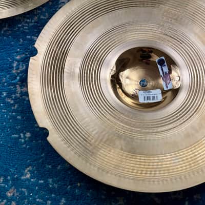 RARE SIZE 15” Zildjian A CUSTOM REZO Hihats 1285g 1561g image 16