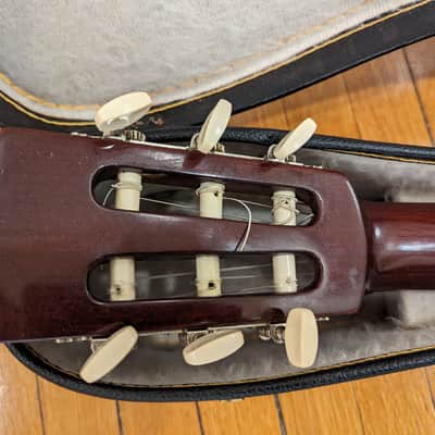 1960s Giannini GN50 Parlour Classical, Brazillian Rosewood, Mahogany image 7