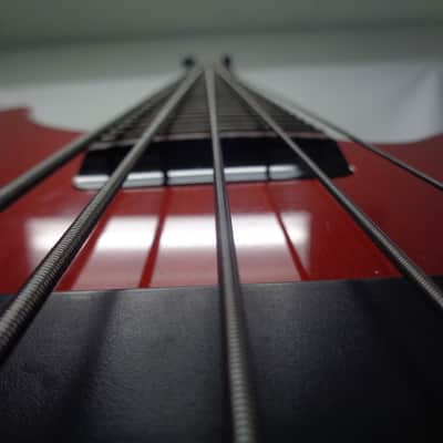 Tune Guitar Technology 5 String Bass  Red image 7