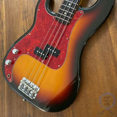 Fender Precision Bass, ‘62, LEFT HAND, 3 Tone Sunburst, 1991 image 1