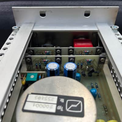 Vintage studio amplifiers LAWO and Delta in 19" rack image 13