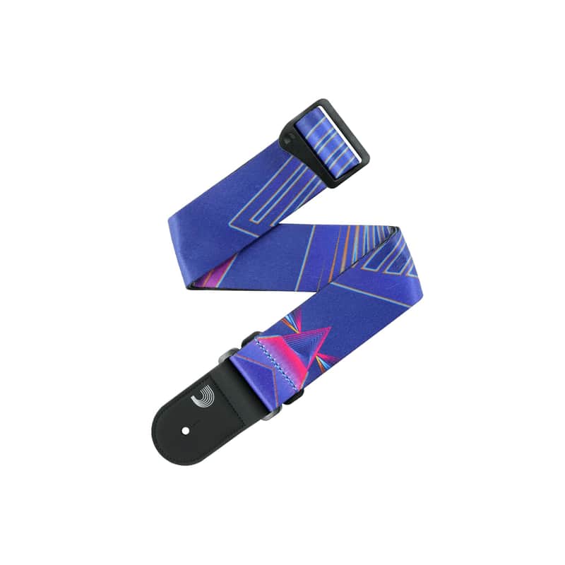 Outrun Polyester Guitar Strap, Prism image 1