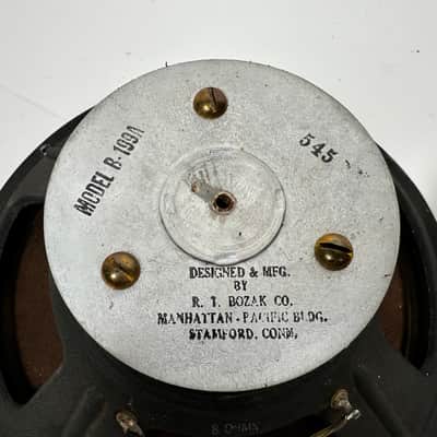 Vintage Bozak 12" Woofer B-199A Speaker Bild 14