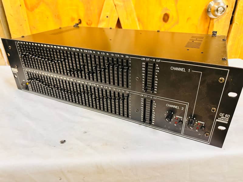 RANE GE-60 Dual Channel Graphic Equalizer GE60 31-Band EQ 2 Channel image 1