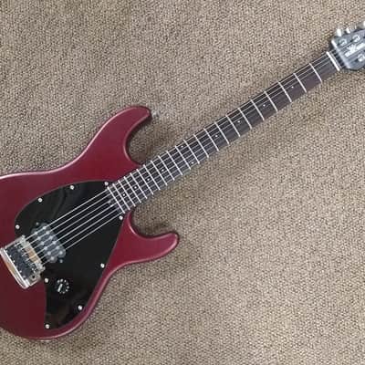 Ernie Ball Music Man Sub 1 Guitar Textured Red image 2