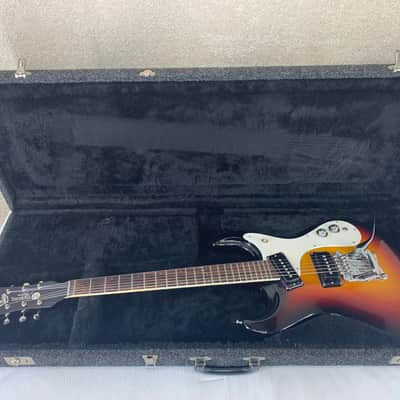Mosrite  Ventures Model  1987-88 - Sunburst Hand Made and signed  by Semie Moseley image 10