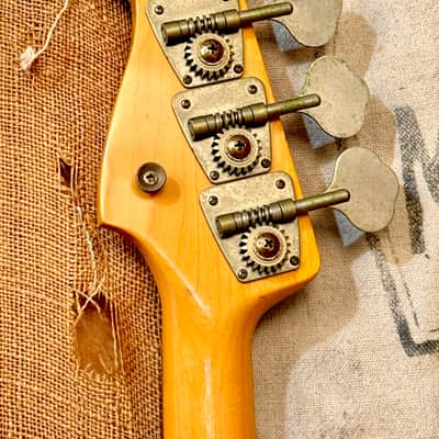 Fender MIJ '62 Reissue Precision Bass 1990 - Sunburst image 8