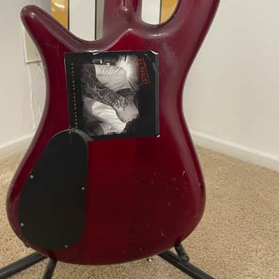 Spector NS-4CR owned by PJ Farley , Trixter, Fozzy, etc ? - Red wine quilted image 12