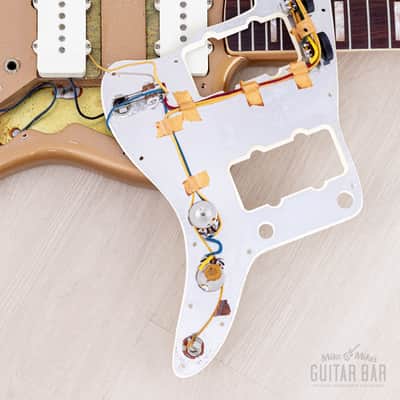 1967 Fender Jazzmaster Vintage Offset Guitar Firemist Gold w/ Case image 21