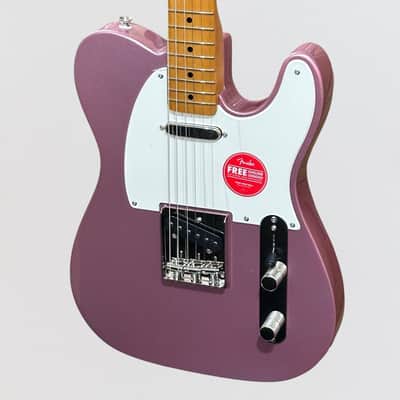 Fender Squier FSR Classic Vibe 50's Telecaster Electric Guitar - Burgundy Mist image 3
