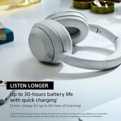 Sony ULT WEAR Wireless Noise Canceling Headphones, Black w/ 2YR Warranty Bundle image 9