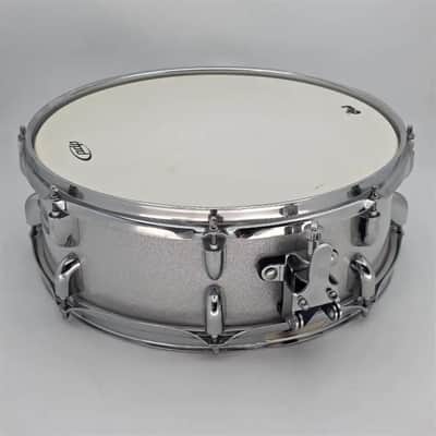 Used PDP Center Stage Snare Drum 14x5 Diamond White Sparkle - Good image 2