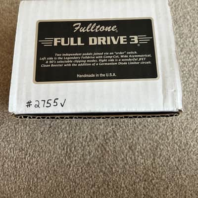 Fulltone Full Drive 3 2012 - Present - Carbon image 1