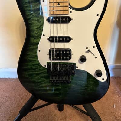 Jackson X Series Adrian Smith Signature SDXQ 2017 - Present - Transparent Green image 1