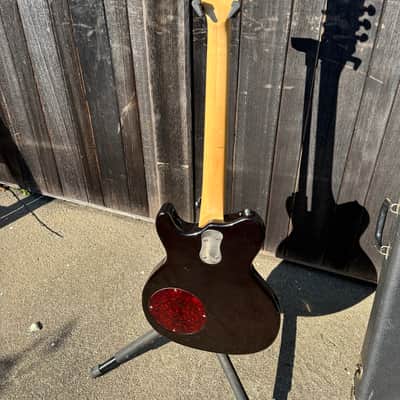 Mosrite Blues Bender 1971-1973 - Black/Burgandy image 6
