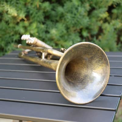 Fully Restored and Modified: Bach Bb trumpet with NEW case (custom restoration) image 2