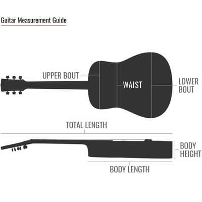 Thin Line Acoustic Electric Guitar 6 String Double Cutaway Sunburst image 10