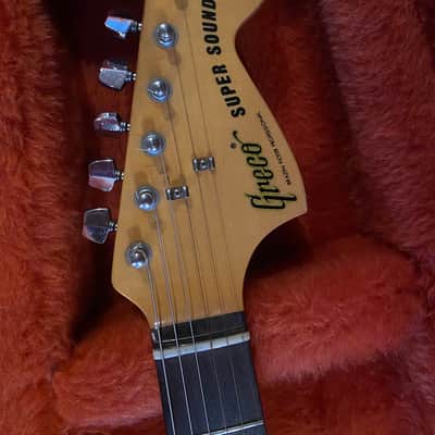 Vintage mid 70s Greco Stratocaster, and Fender case! image 10