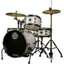 LUDWIG LC178X029 4-PIECE ALL-IN-ONE POCKET KIT (WHITE SPARKLE)
