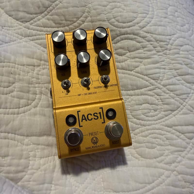 Walrus Audio Mako  ACS1 Amp + Cab Simulator 2021 - 2024 - Gold