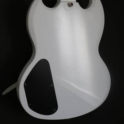 Epiphone G-400 Custom '62 Les Paul Custom w/Maestro  White image 8