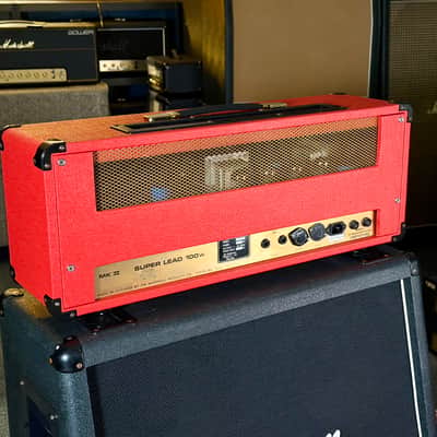 Marshall JMP 1959 MK II Super Lead 2-Channel 100-Watt Head 1979 - Red image 8