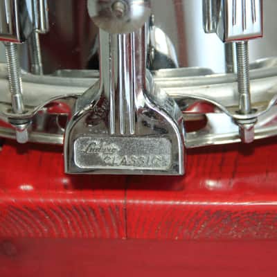 Ludwig 8x14 Coliseum Snare 1970’s  Chrome Over Maple image 10