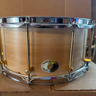 Noble & Cooley Solid Tulip 7x14 snare 2025 - Natural Oil image 6