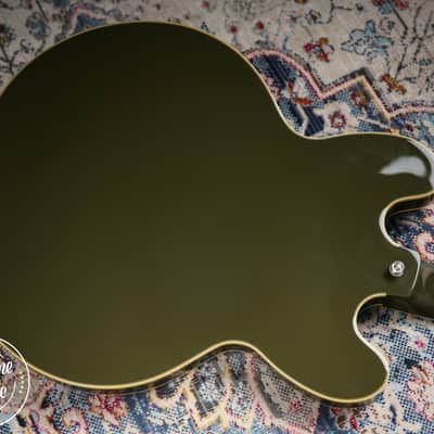 Epiphone Exclusive Shinichi Ubukata ES-355 Custom Olive Drab image 14