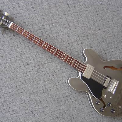 Vintage 1968 Gibson EB-2D Grey Refin image 11