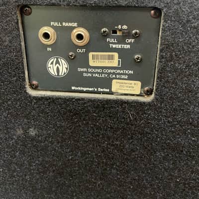 SWR Workingman's 2x10T 200W 8 ohm Bass Cabinet image 3