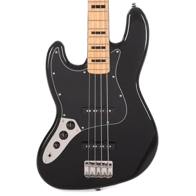 Squier Classic Vibe '70s Jazz Bass Black LEFTY image 1