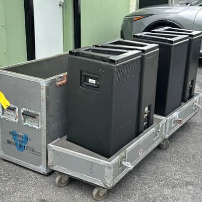 (2) EAW KF300isR 3-Way 12" Professional PA Speakers W/ Road Case#130 THS image 5