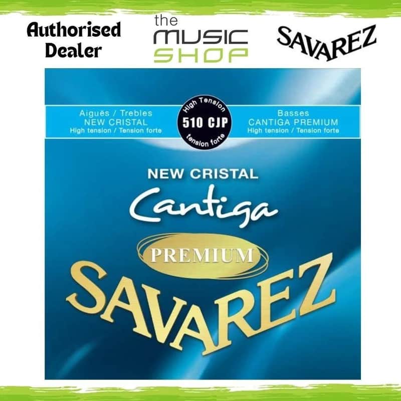Savarez New Cristal Cantiga Premium High Tension Classical Guitar Strings 510CJP image 1