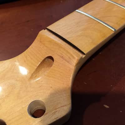 Stratocaster Neck - Abalone EVH Inlay 12th Fret Inlay - Frankenstrat - One of a Kind! Free Shipping! image 3