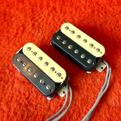 1981 Gibson Tim Shaw Dirty fingers high gain humbucker pickups Zebra explorer Flying V original vintage USA dual lead coil tap image 1