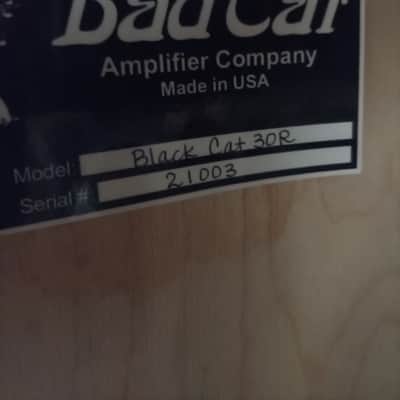 Bad Cat Black Cat 30R 30-Watt 2x12" Guitar Combo with Reverb image 4