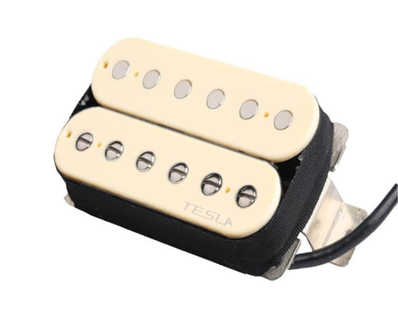 Tesla VR-60 CLASSIC Humbucker Guitar Pickup. Bridge. Cream. Made in Korea image 1